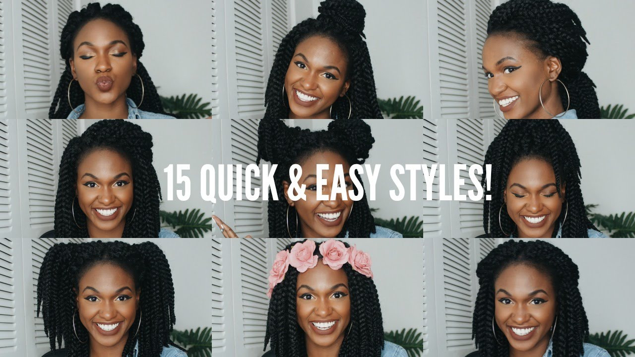 Quick Crochet Hairstyles
 15 Quick & Easy Crochet Braid Hairstyles 12in