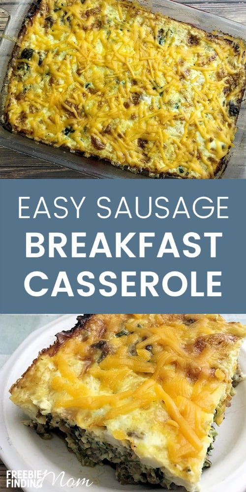 Quick Easy Breakfast Casseroles
 Easy Sausage Breakfast Casserole