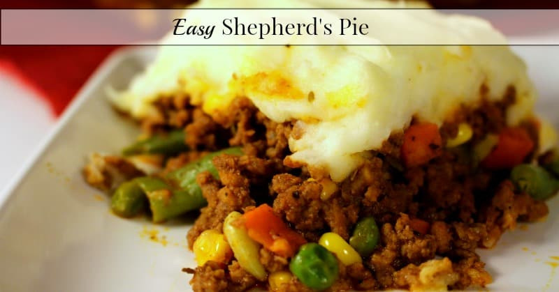 Quick Shepherd'S Pie
 Easy Shepherd s Pie