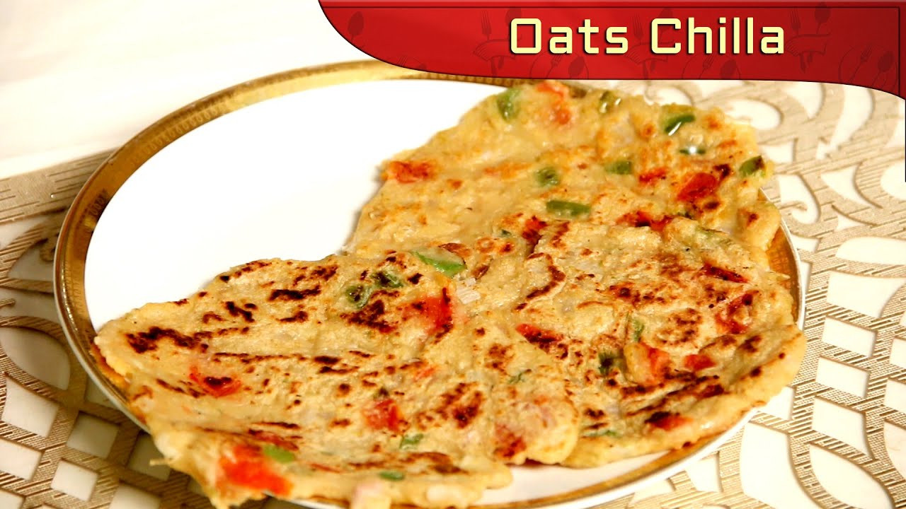 Quick Snacks With Oats
 Oats Chilla How to make Oats Chilla