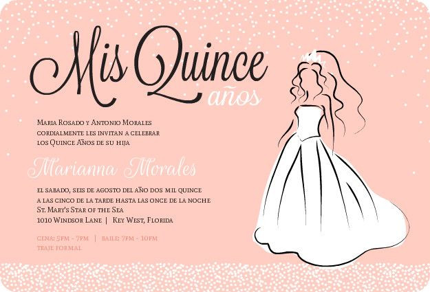 Quinceanera Birthday Wishes
 Quinceanera Birthday Cards