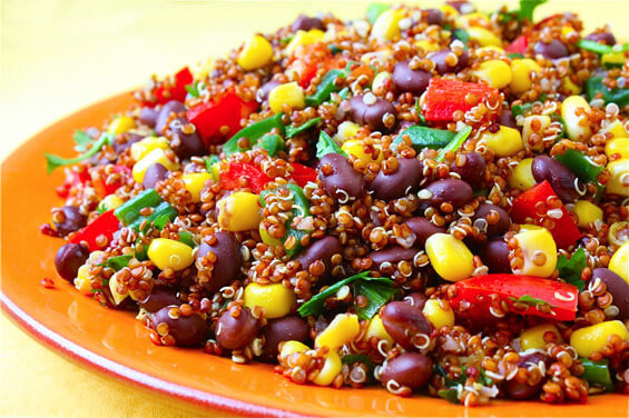 Quinoa Black Bean Salad
 Corn & Black Bean Quinoa Salad Recipe