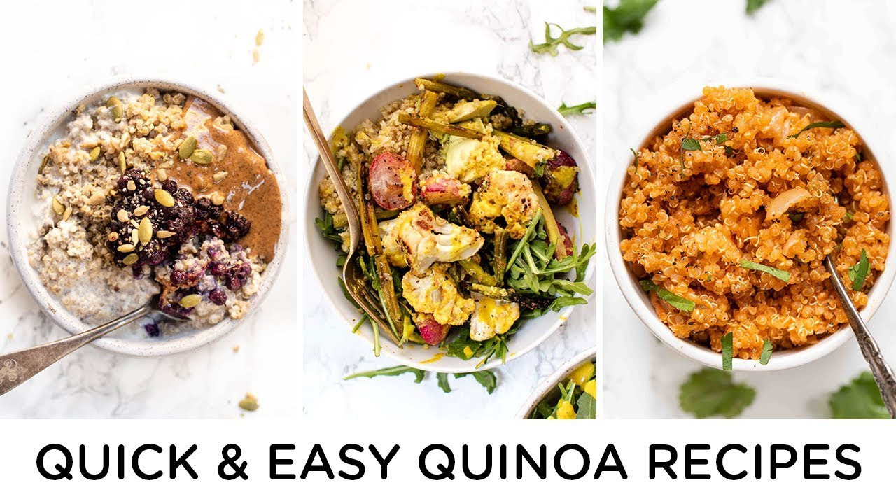 Quinoa Dishes Vegan
 QUICK & HEALTHY QUINOA RECIPES ‣‣ beginner vegan recipes