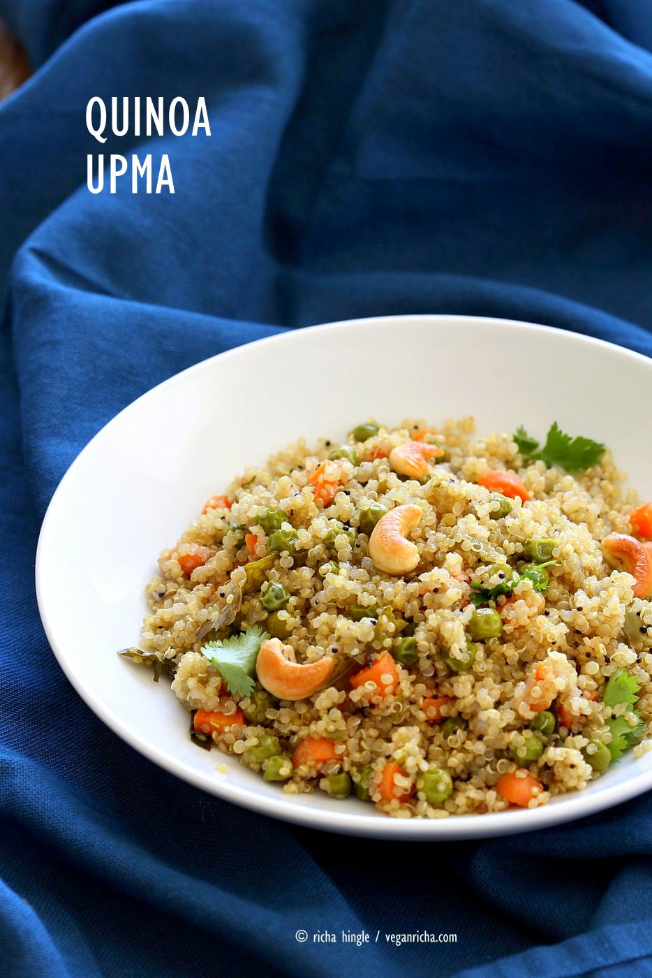 Quinoa Dishes Vegan
 Quinoa Upma Recipe Quinoa with Spices Carrots and Peas