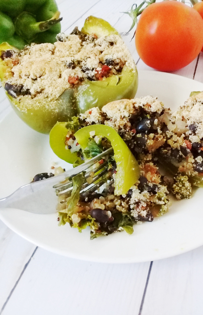 Quinoa Main Dish
 Super Food Main Dish – Kale Black Bean & Quinoa Stuffed
