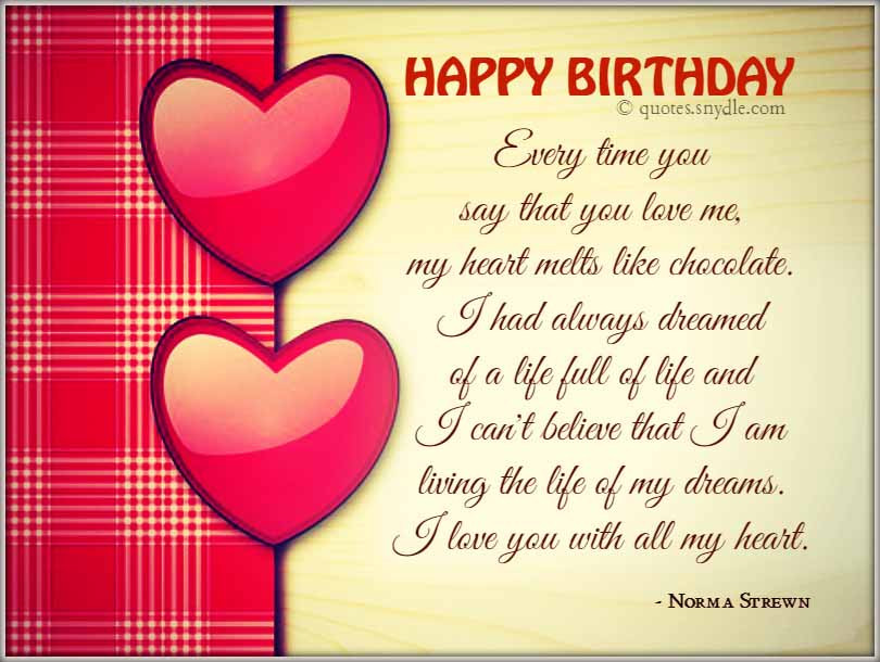 Quote For Boyfriend Birthday
 Birthday Quotes for Boyfriend Quotes and Sayings