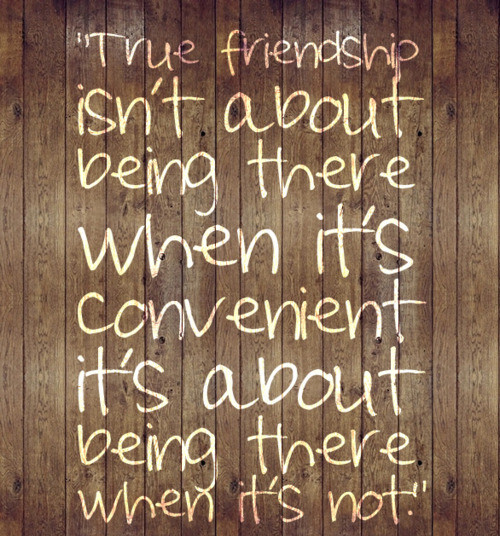 Quote On Real Friendship
 Finding Strength