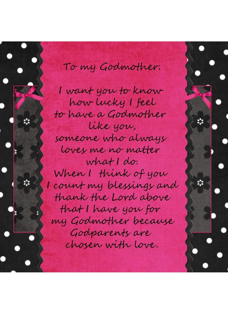 Quotes About Being A Godmother
 Pin by Jamie Salerno on quote