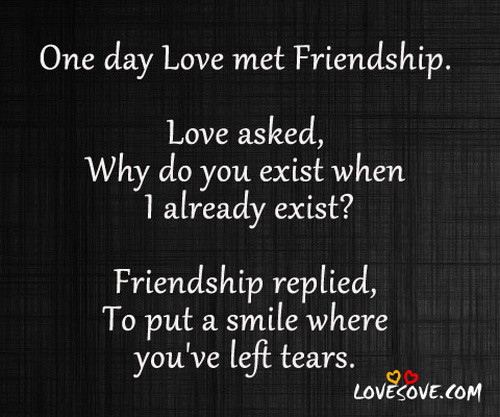Quotes About Friendship And Love
 Inspirational Quotes About Love And Friendship QuotesGram