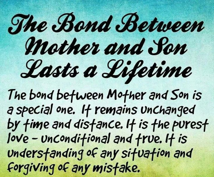 Quotes About Mothers And Sons
 79 best images about The Bond Between A Mother & Her Son