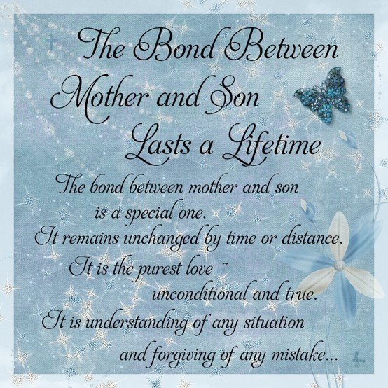 Quotes About Mothers And Sons
 Quotes About Mother And Son Bond QuotesGram