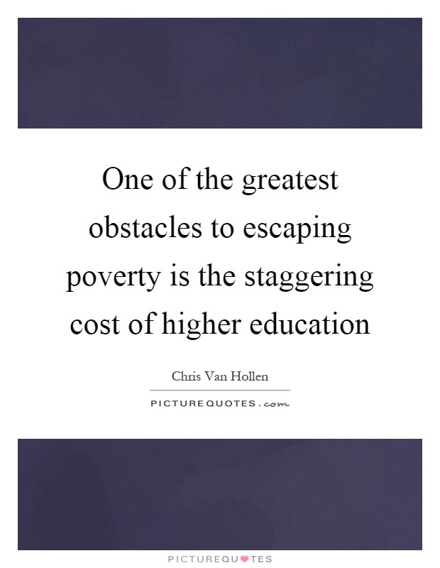 Quotes About Poverty And Education
 Chris Van Hollen Quotes & Sayings 16 Quotations
