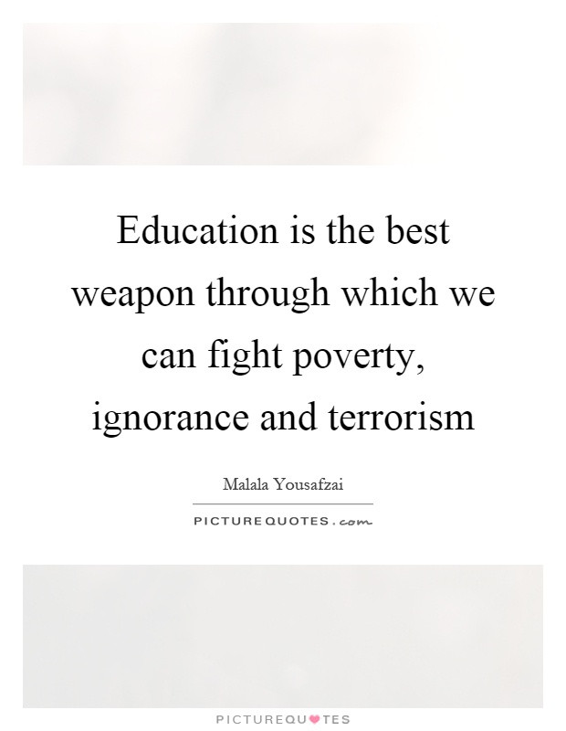 Quotes About Poverty And Education
 Malala Yousafzai Quotes & Sayings 80 Quotations