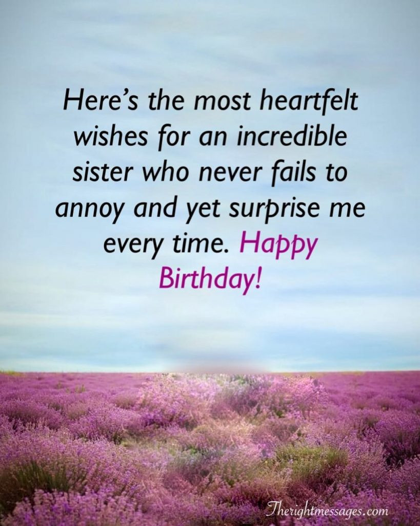 Quotes About Sisters Birthday
 Short And Long Birthday Messages Wishes & Quotes For