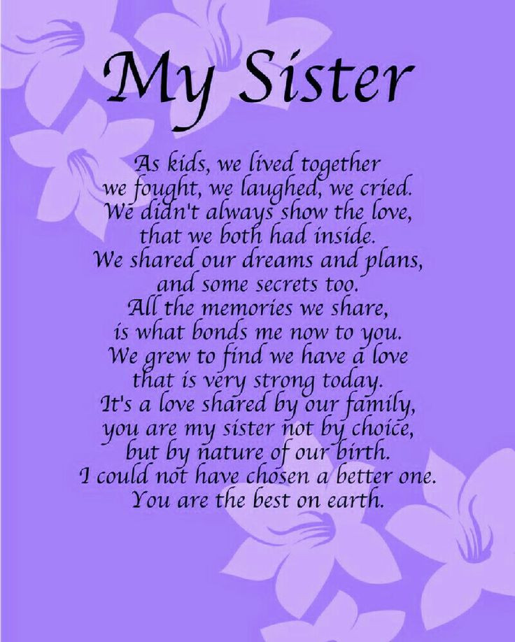Quotes About Sisters Birthday
 307 best images about Sister quotes on Pinterest