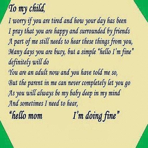 Quotes From Mom To Child
 To My Child s and for