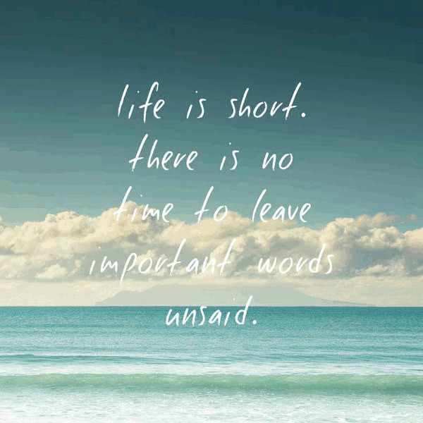 Quotes Life Is Short
 20 Best Short Quotes with Beautiful