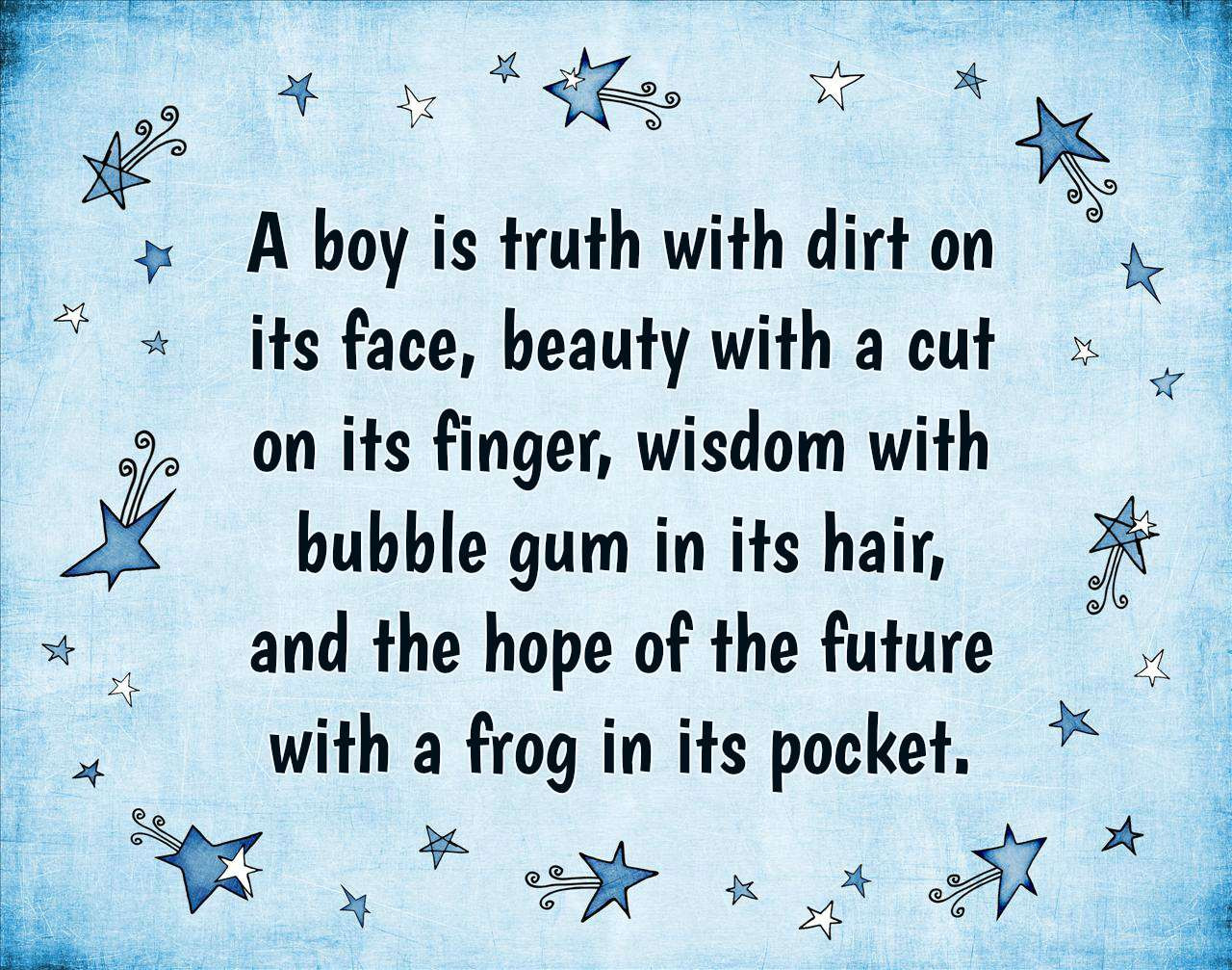 Quotes On Baby Boys
 Baby Boy Quotes Hand Picked Text & Image Quotes