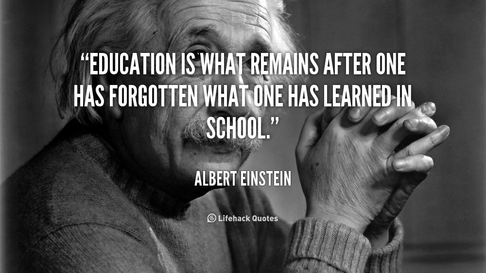 Quotes On Education System
 Top 10 Most Inspirational Quotes from Albert Einstein