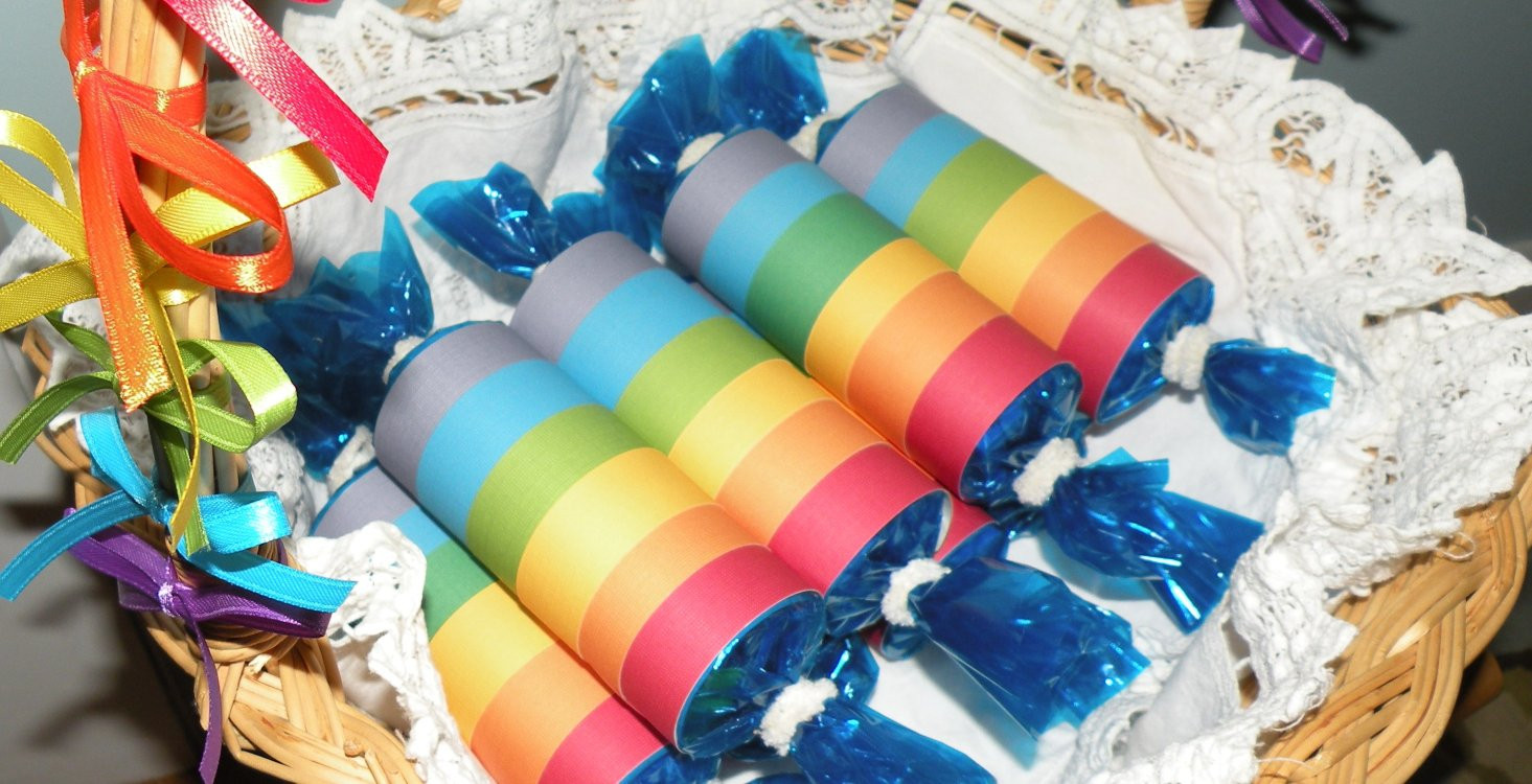 Rainbow Birthday Party Ideas
 These Grace Filled Days Rainbow Party Theme Favors