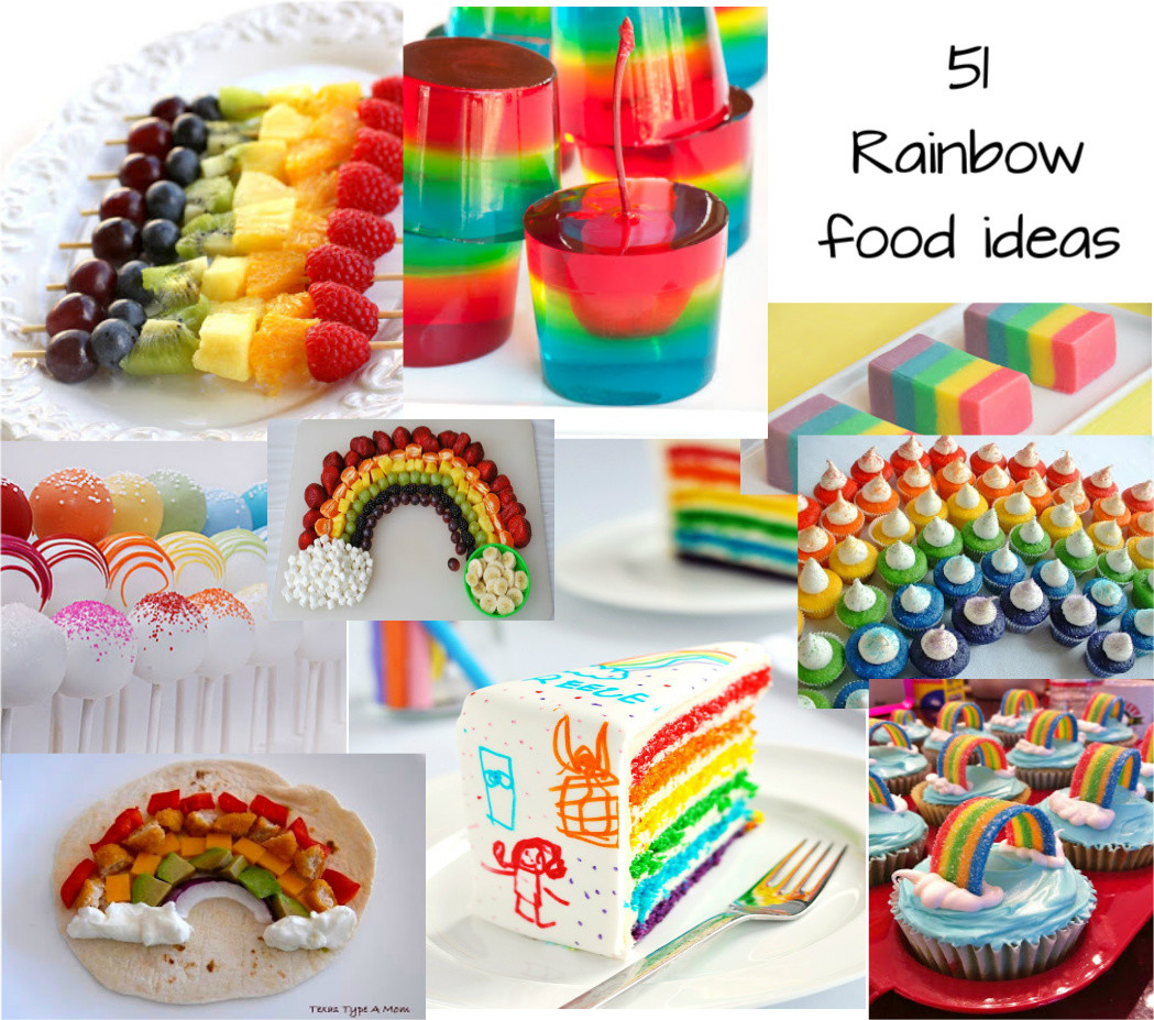 Rainbow Birthday Party Ideas
 Cute Food For Kids 51 Rainbow Food Ideas for St Patrick