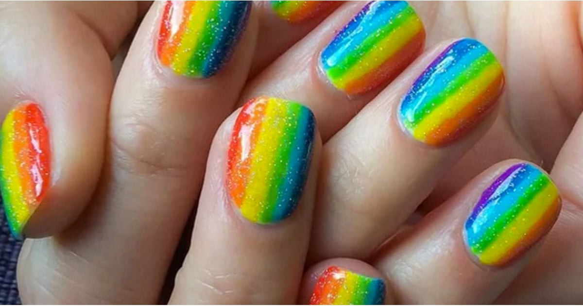 Rainbow Nail Designs
 Rainbow Nail Art Ideas
