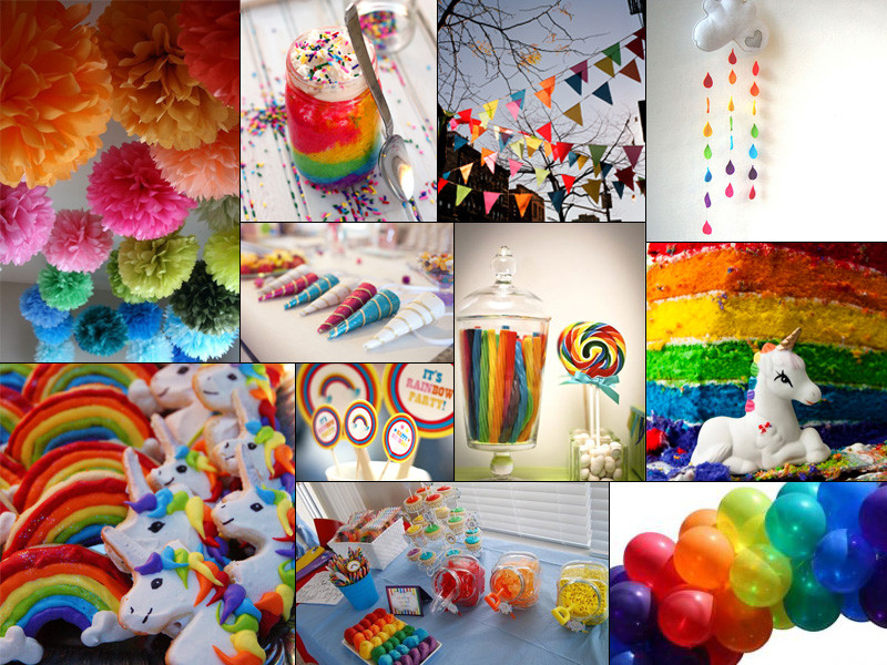 Rainbow Unicorn Birthday Party Ideas
 Inspiration Enchanted Unicorn & Rainbow Birthday Party