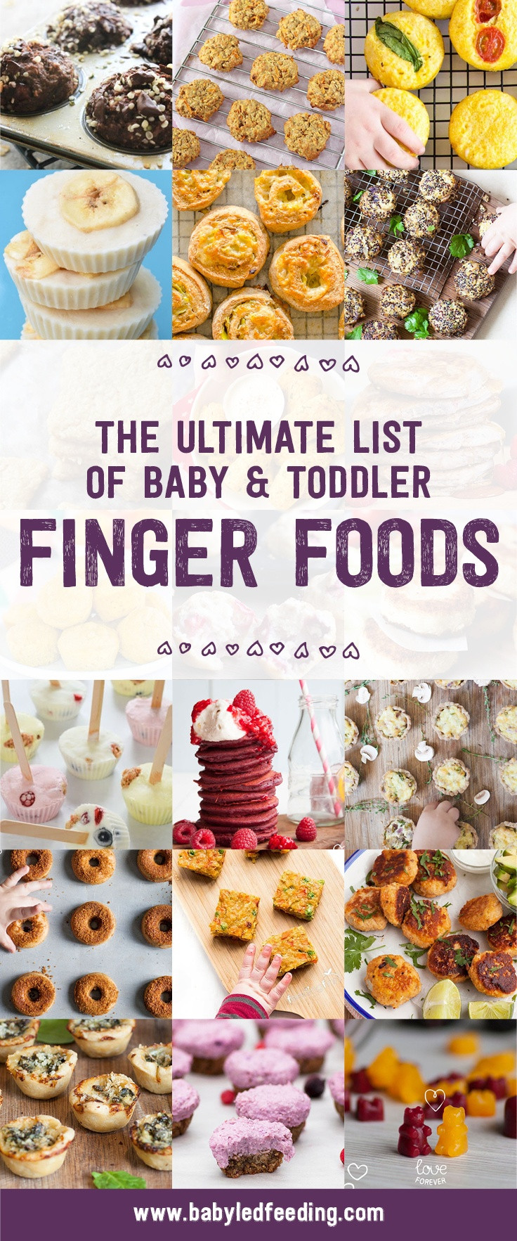 Real Baby Food: Easy, All-Natural Recipes For Your Baby And Toddler
 The Ultimate List of Baby & Toddler Finger Foods Baby