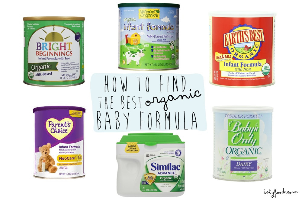 Real Baby Food: Easy, All-Natural Recipes For Your Baby And Toddler
 A Quest to Find the Best Organic Formula for Your Baby