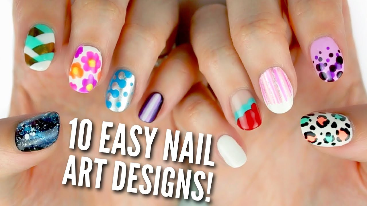 Really Easy Nail Designs
 10 Easy Nail Art Designs for Beginners The Ultimate Guide