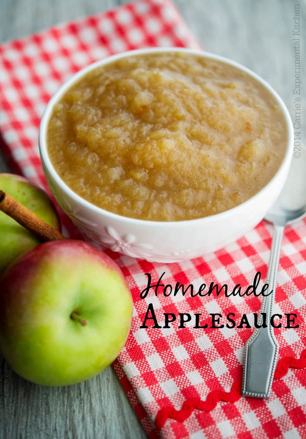 Recipe For Applesauce
 Homemade Applesauce Carrie’s Experimental Kitchen