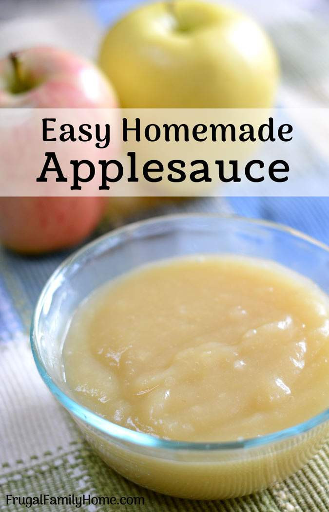 Recipe For Applesauce
 How to Make Homemade Applesauce Easy Recipe