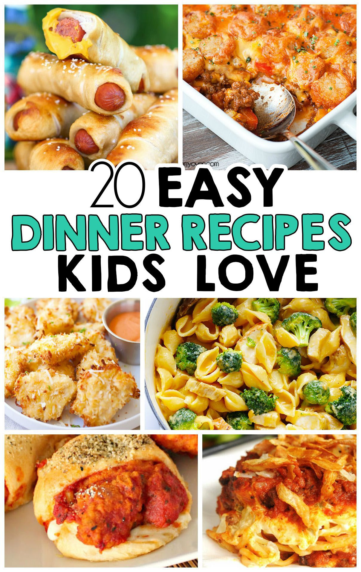 Recipes For Kids Dinner
 20 Easy Dinner Recipes That Kids Love