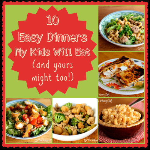 Recipes For Kids Dinner
 Ten Kid Friendly Dinners My Boys Will Eat and your kids