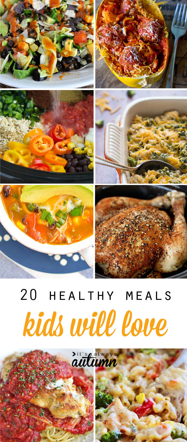 Recipes For Kids Dinner
 20 healthy easy recipes your kids will actually want to