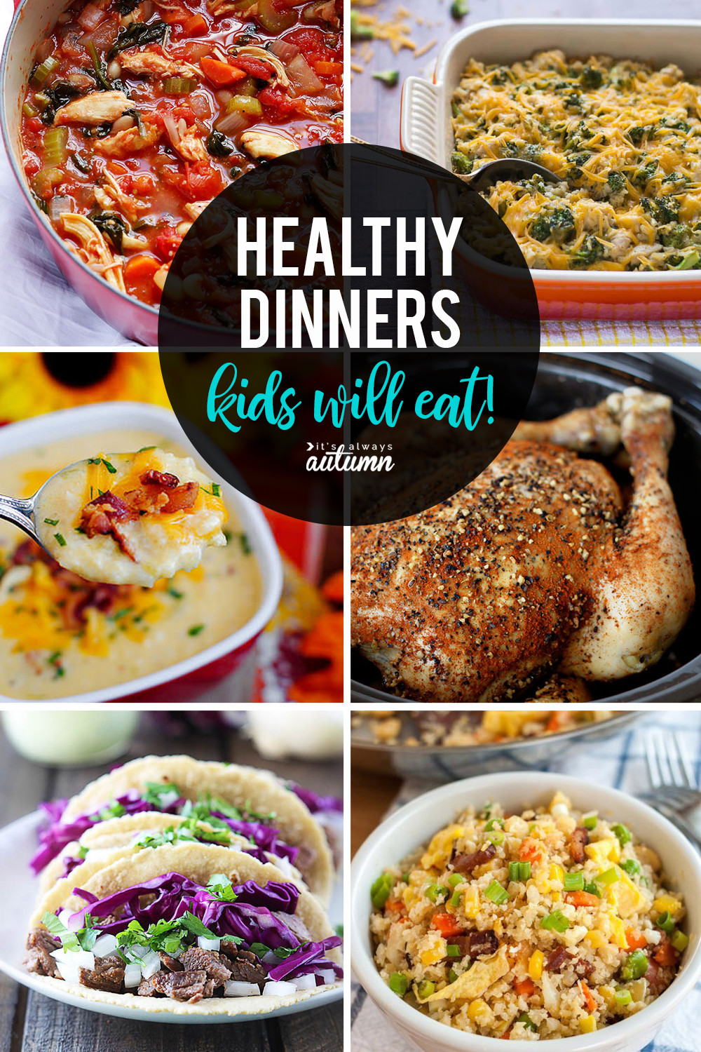 Recipes For Kids Dinner
 20 healthy easy recipes your kids will actually want to