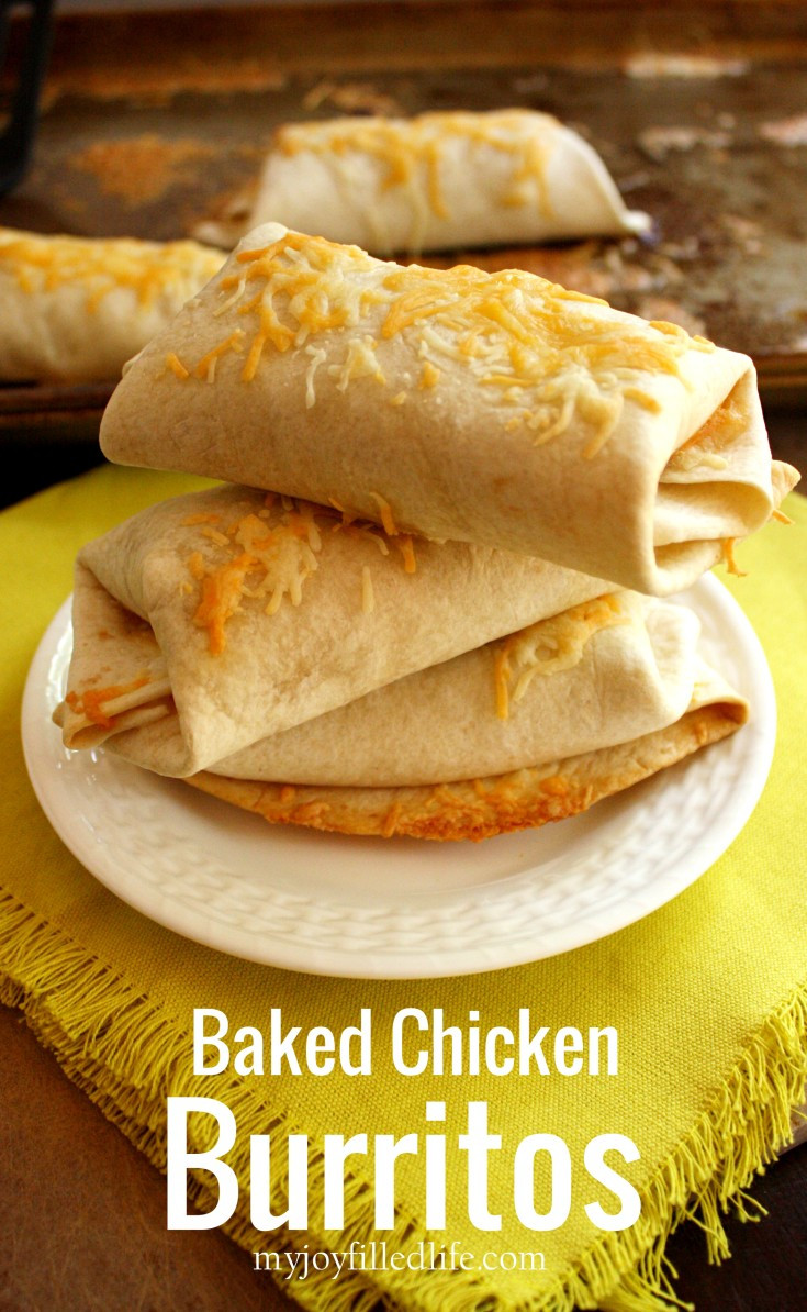 Recipes That Kids Like
 Baked Chicken Burritos My Joy Filled Life