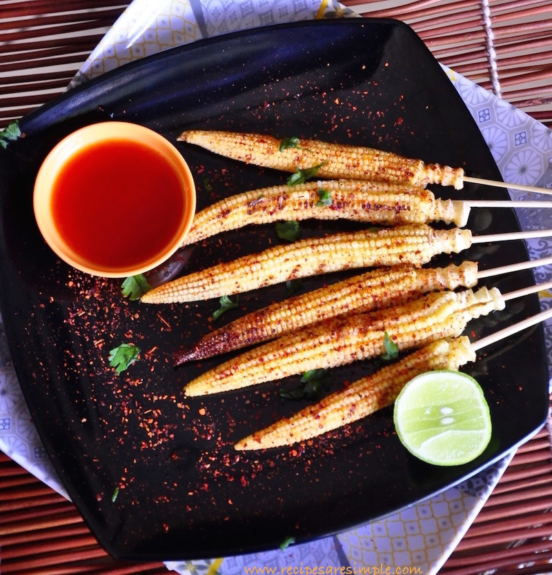 Recipes With Baby Corn
 Spicy Grilled Baby Corn on a Stick Recipes R Simple