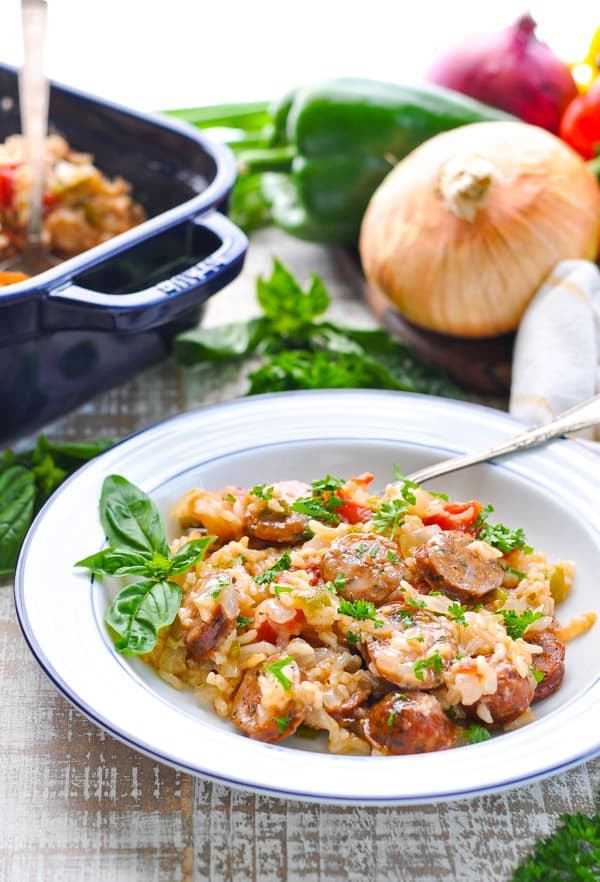 Recipes With Italian Sausage And Rice
 Dump and Bake Italian Sausage Recipe with Rice The