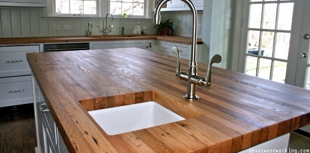 Reclaimed Wood Countertops DIY
 What To Know About Wood Countertops