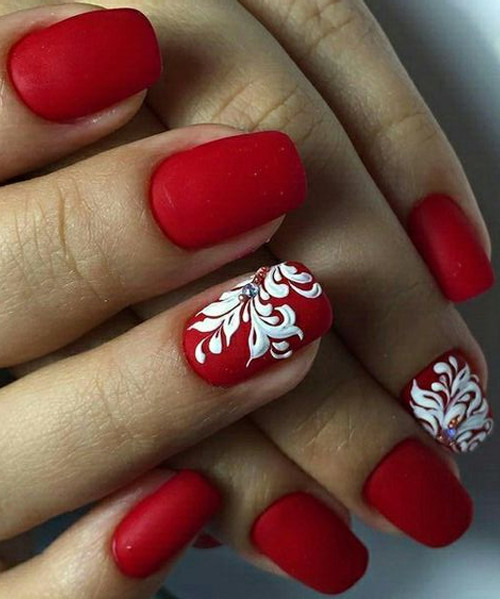 Red And White Nail Designs
 30 Classic Red and White Nail Art Designs