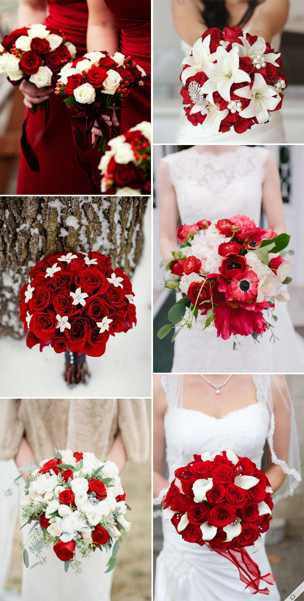 Red And White Wedding Decorations
 40 Inspirational Classic Red and White Wedding Ideas