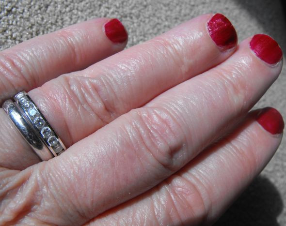 Red Nails Wedding
 Bands average cost Weddingbee