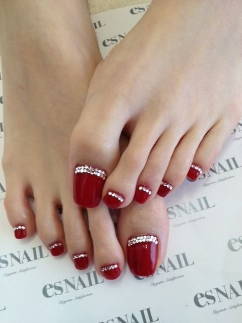 Red Toe Nail Designs
 58 Incredible Red Toe Nail Art Design Ideas For Trendy Girls
