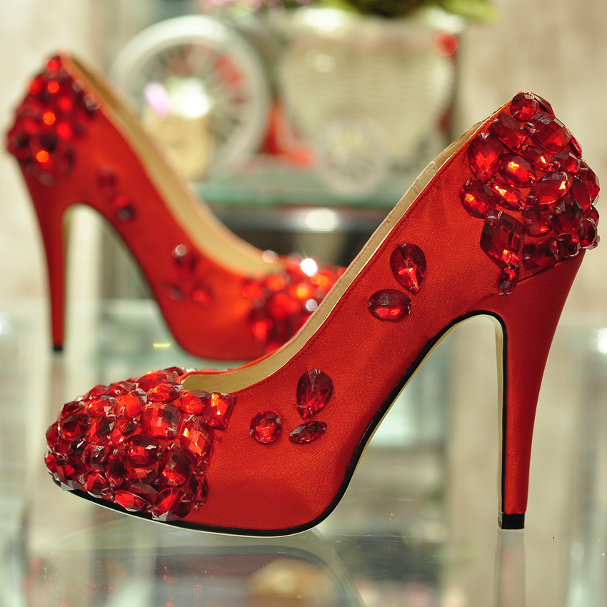 Red Wedding Shoes For Bride
 women shoes – Your Beauty First