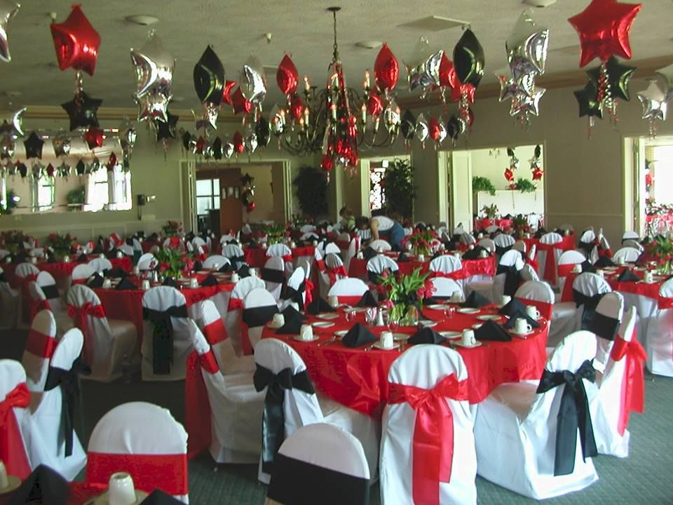 Red White And Black Graduation Party Ideas
 red white and black decor