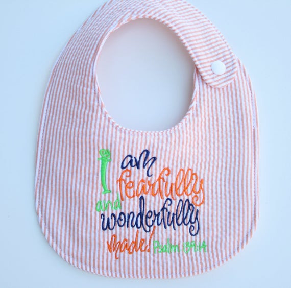 Religious Baby Gift
 Items similar to Bib Baby shower t Christian on Etsy