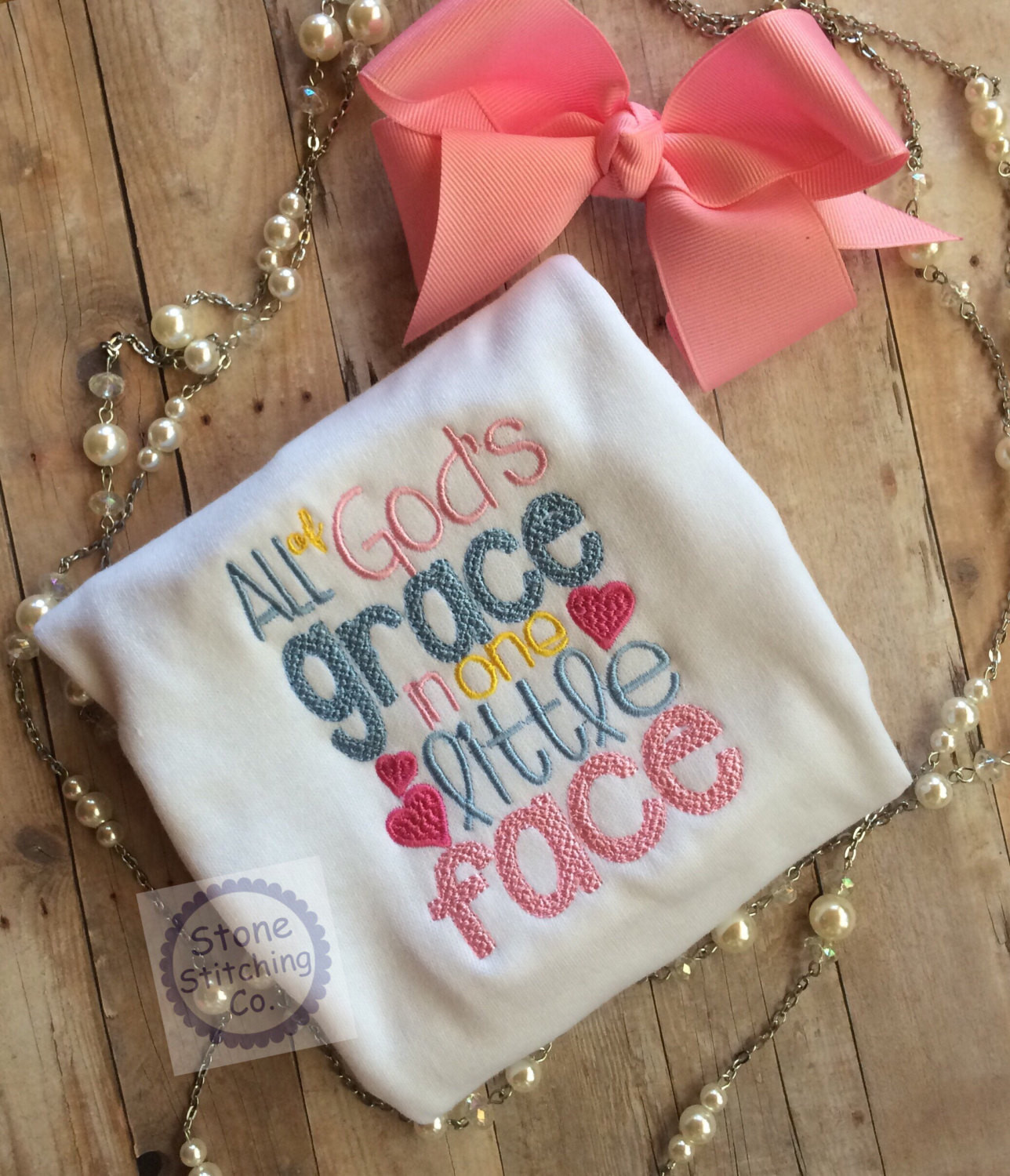 Religious Baby Gift
 all of God s grace christian baby t cute baby t