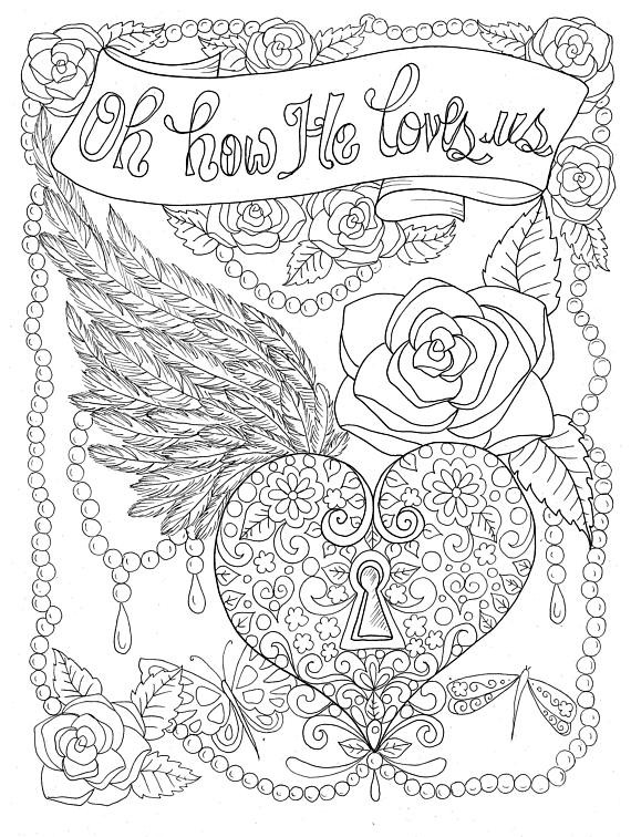 Religious Coloring Pages For Adults
 Christian Worship coloring page Instant church