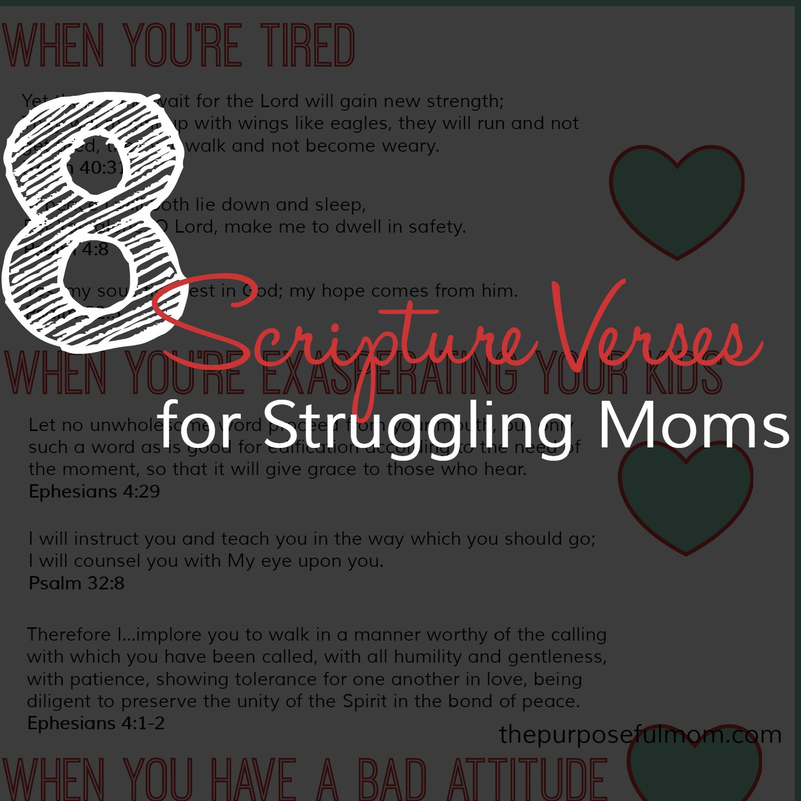 Religious Quotes About Mothers
 8 Scripture Verses for Struggling Moms Free Printable